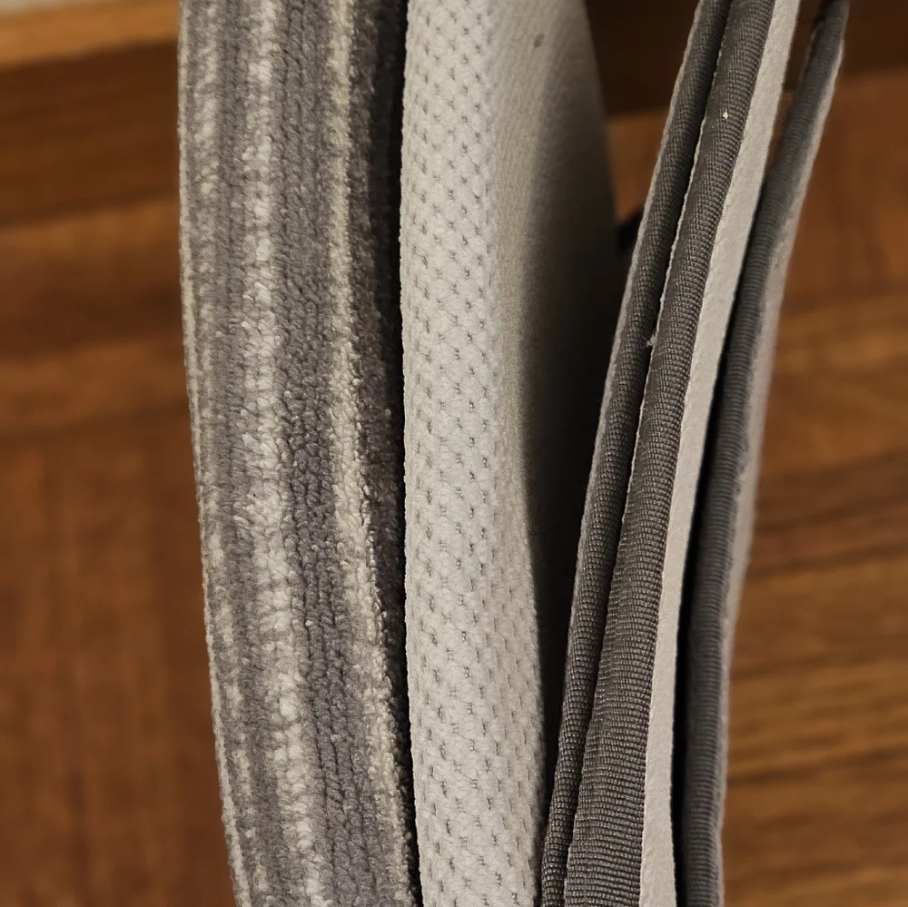 Town&country living 3 piece set gray dish drying mats. NWT.